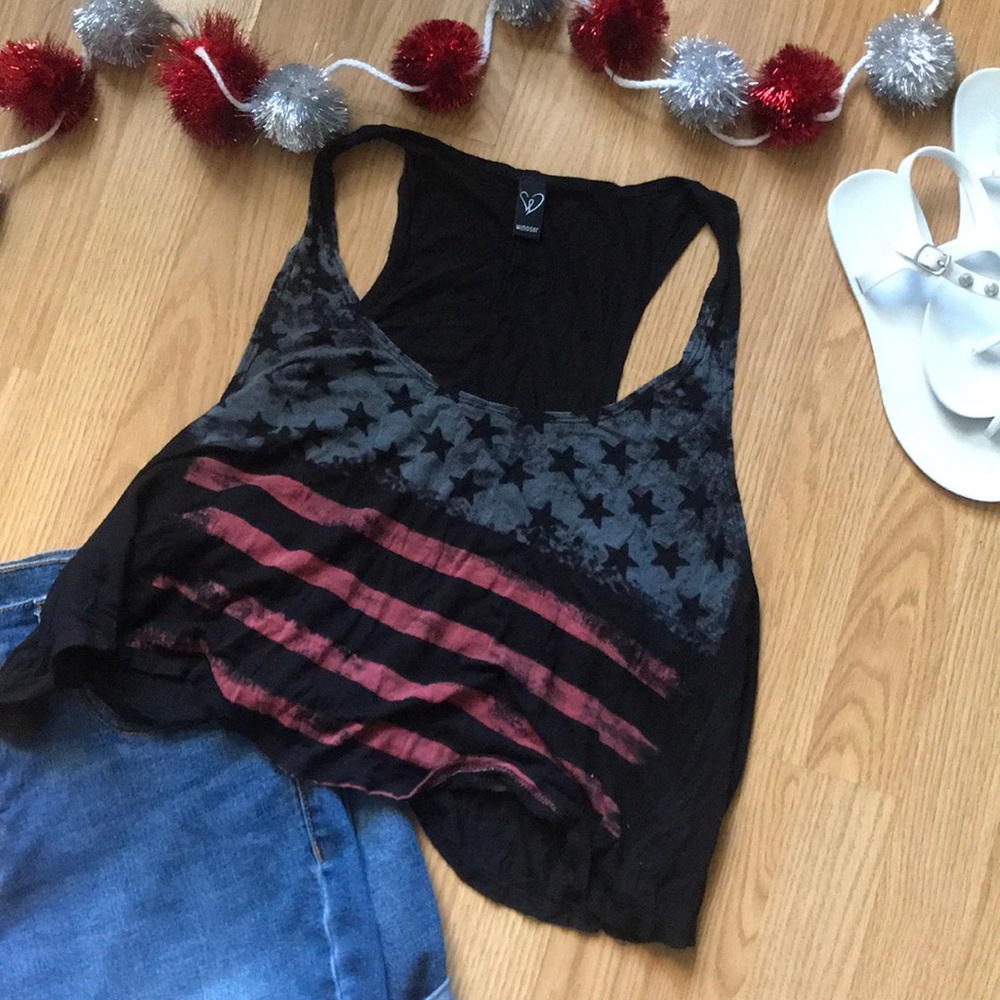 Flag Print Tank by Windsor
